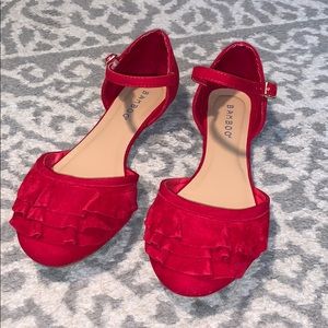 Red Bamboo Women’s Size 7 1/2 Flats